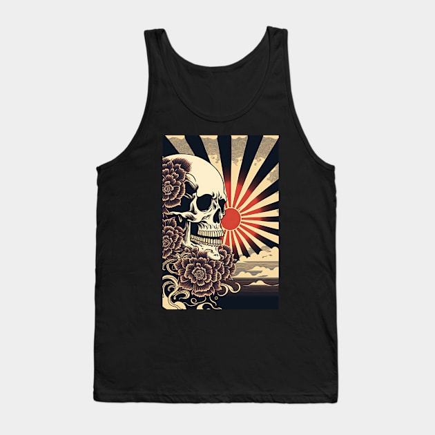 Japanese inspired art 7 Tank Top by obstinator